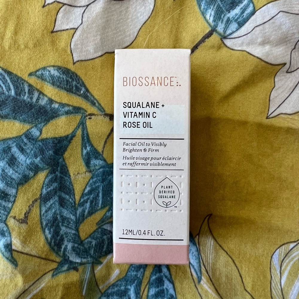 Squalane + vitamin c rose oil